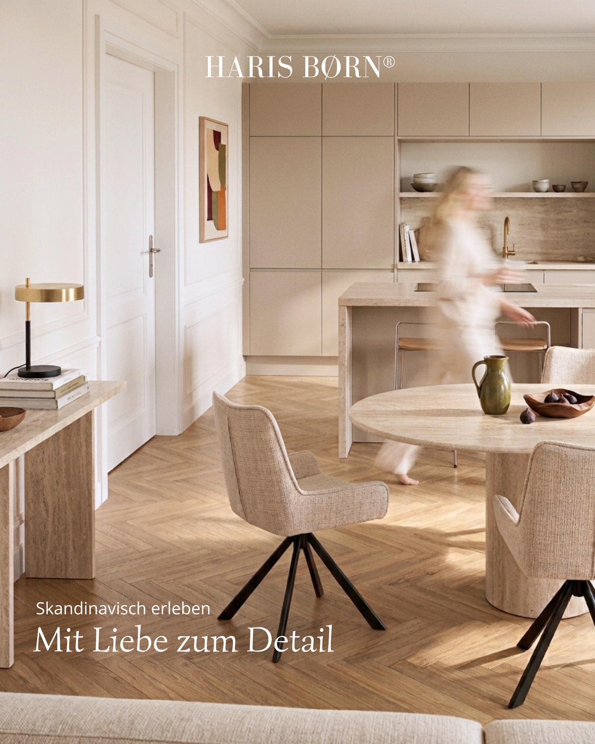 Drehbarer Polsterstuhl