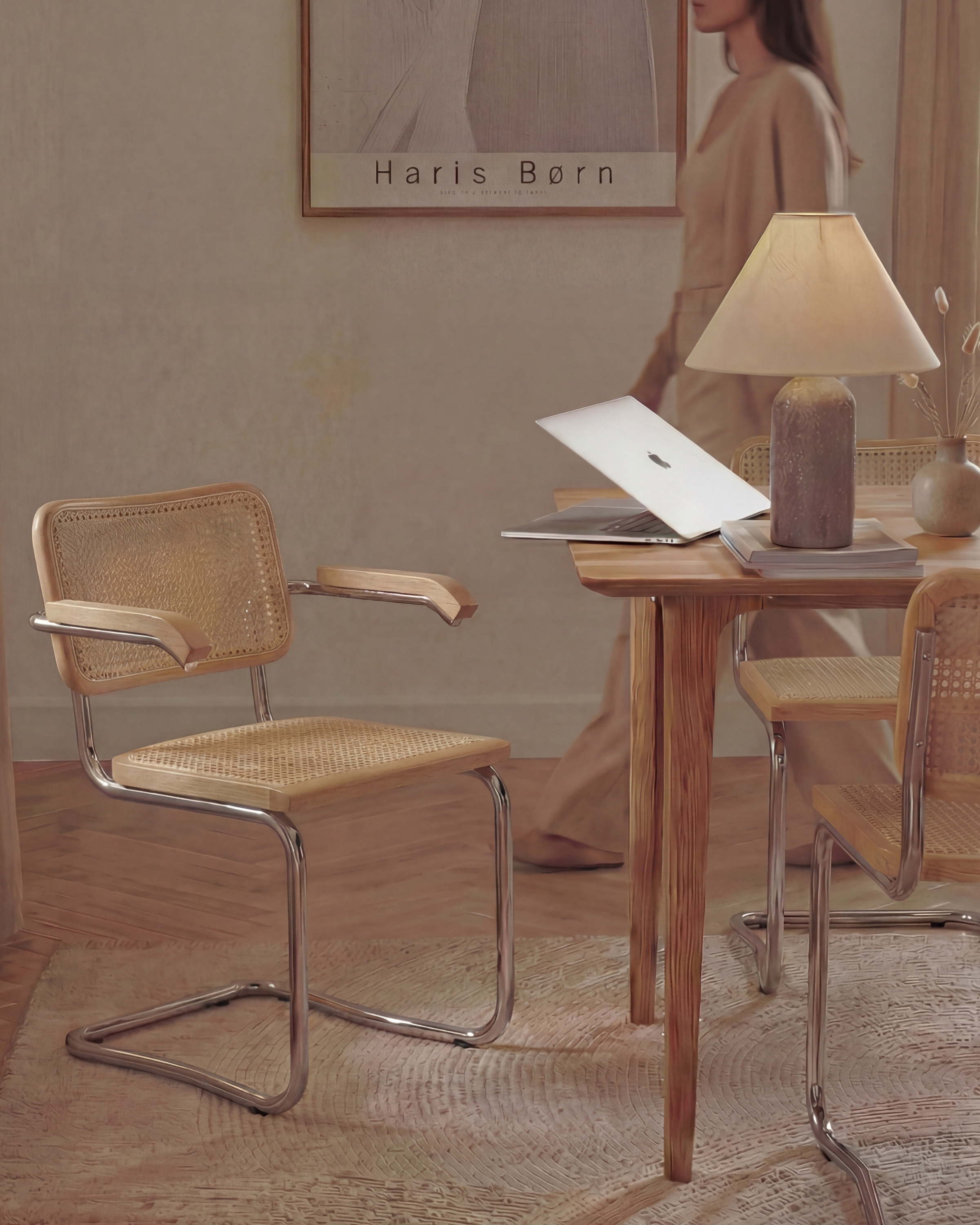 SKØR - Buche mit Armlehne